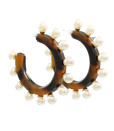 Hadley Studs Silver Shade