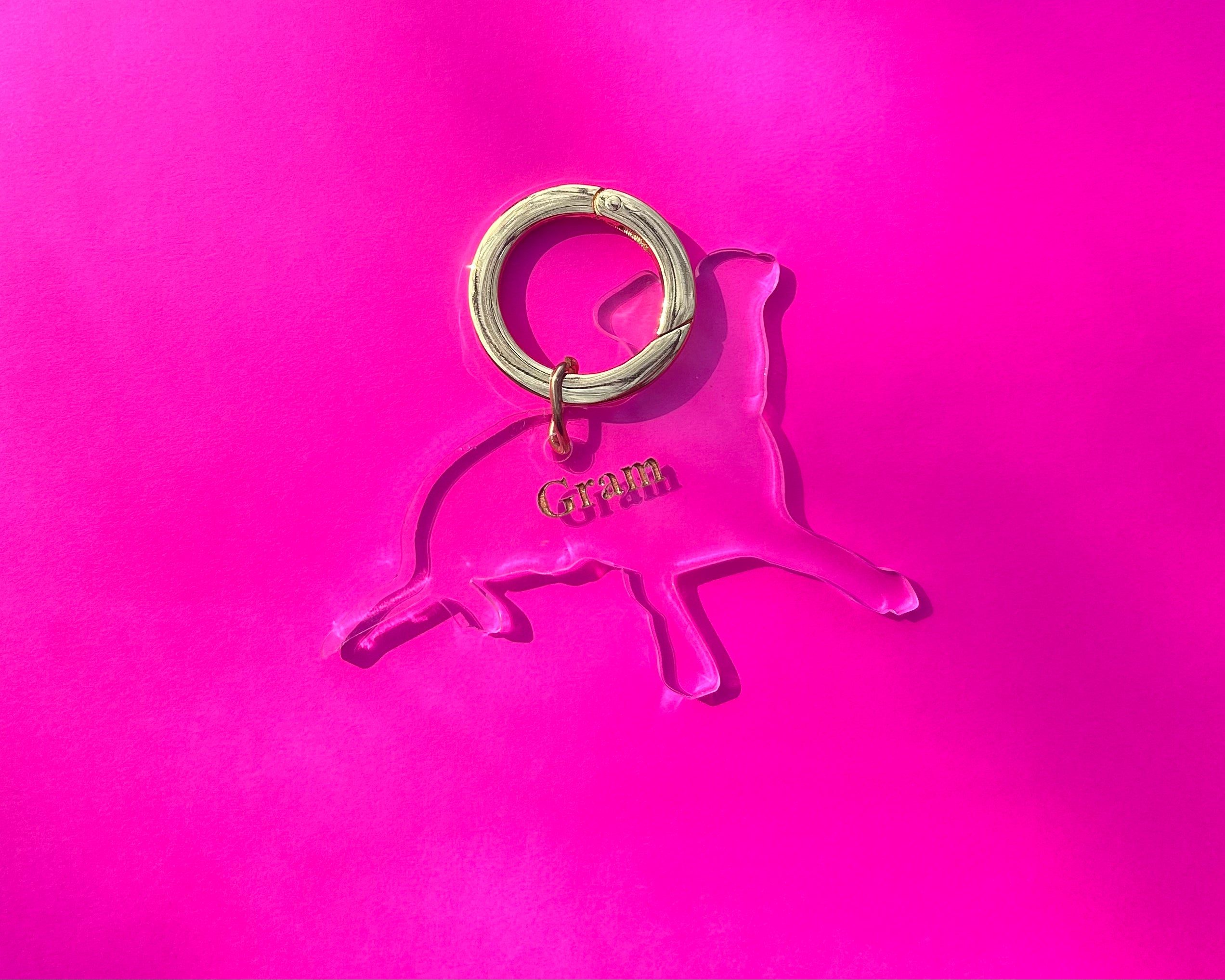 Personalized Labrador Purse Charm