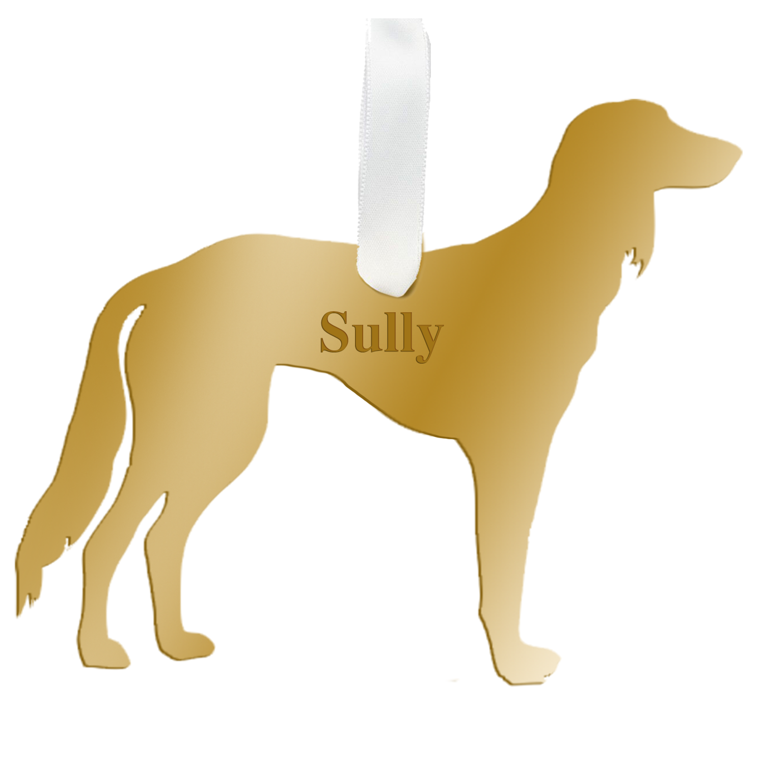 Personalized Saluki Ornament