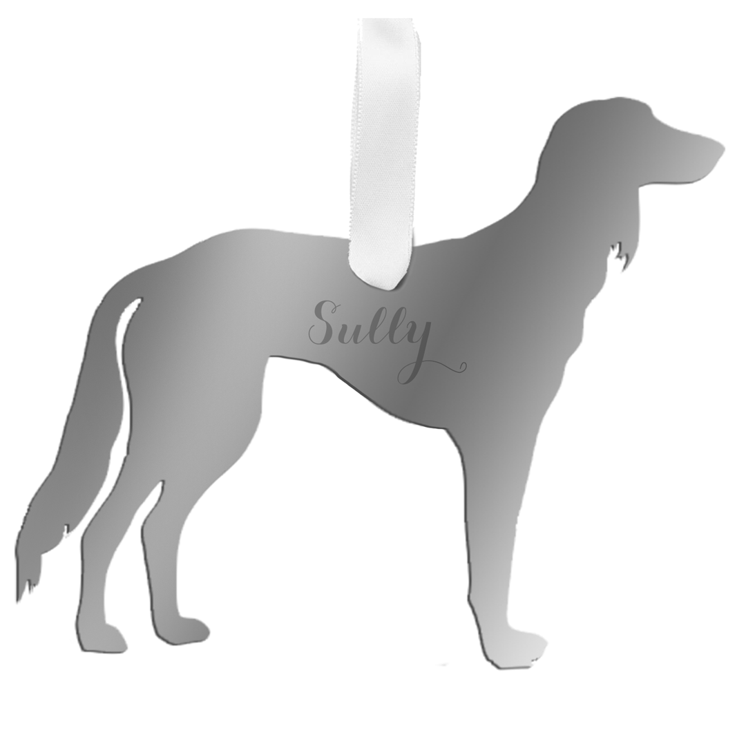 Personalized Saluki Ornament
