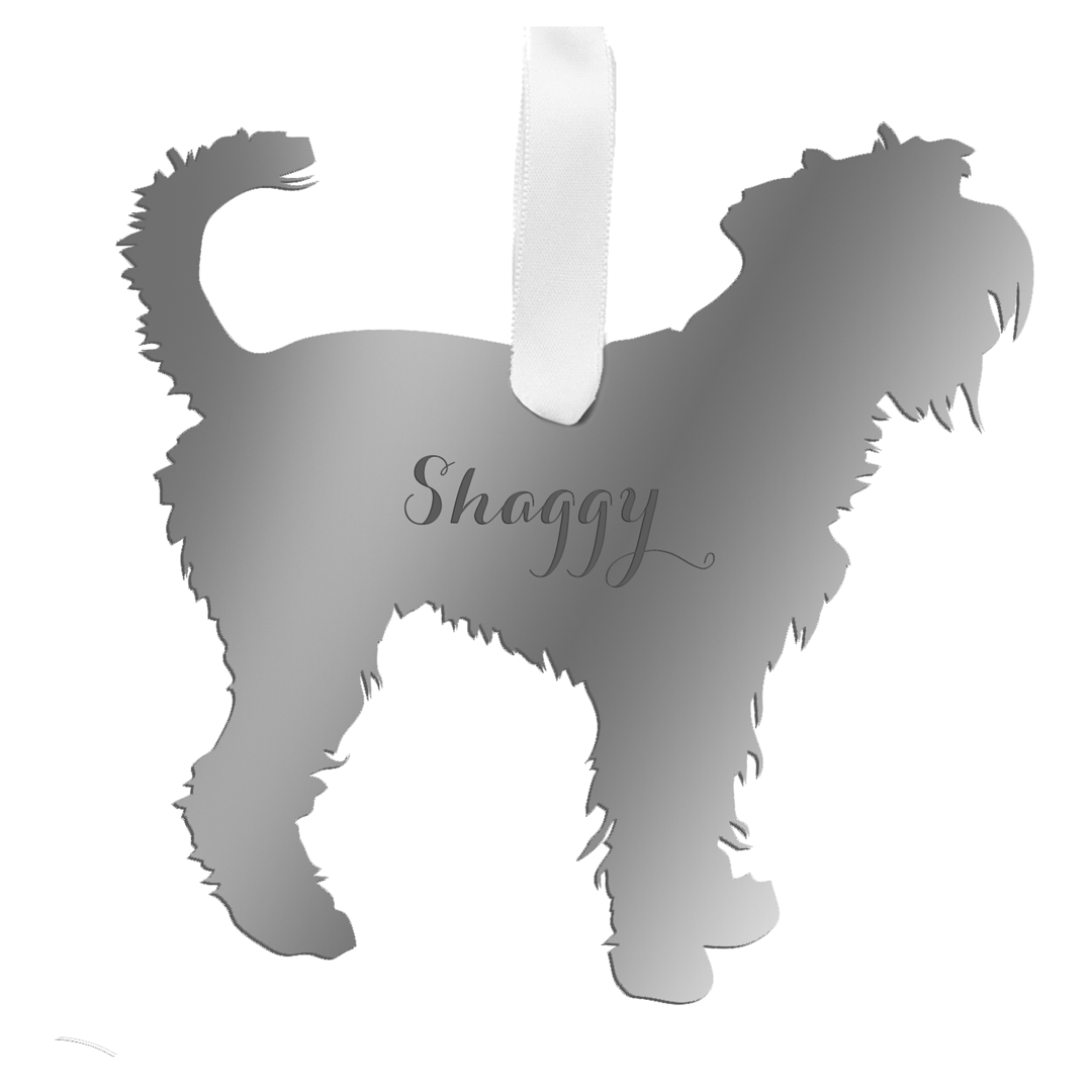 Personalized Scruffy Mutt Ornament