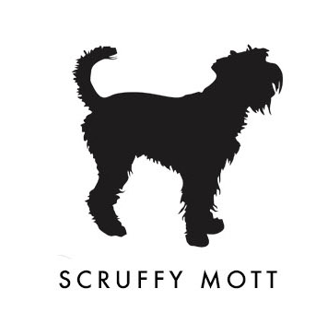 Personalized Scruffy Mutt Purse Charm