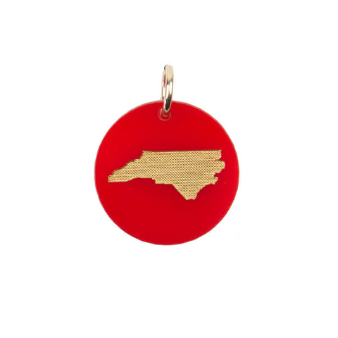 Acrylic State Solid Necklace