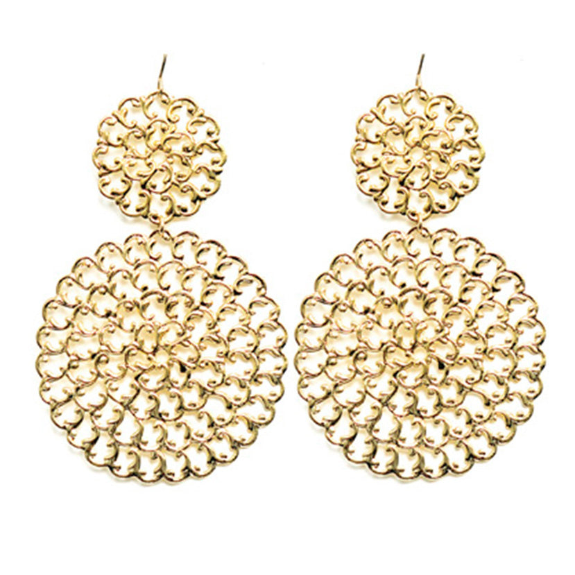 Ankara Earrings - Moon and Lola
