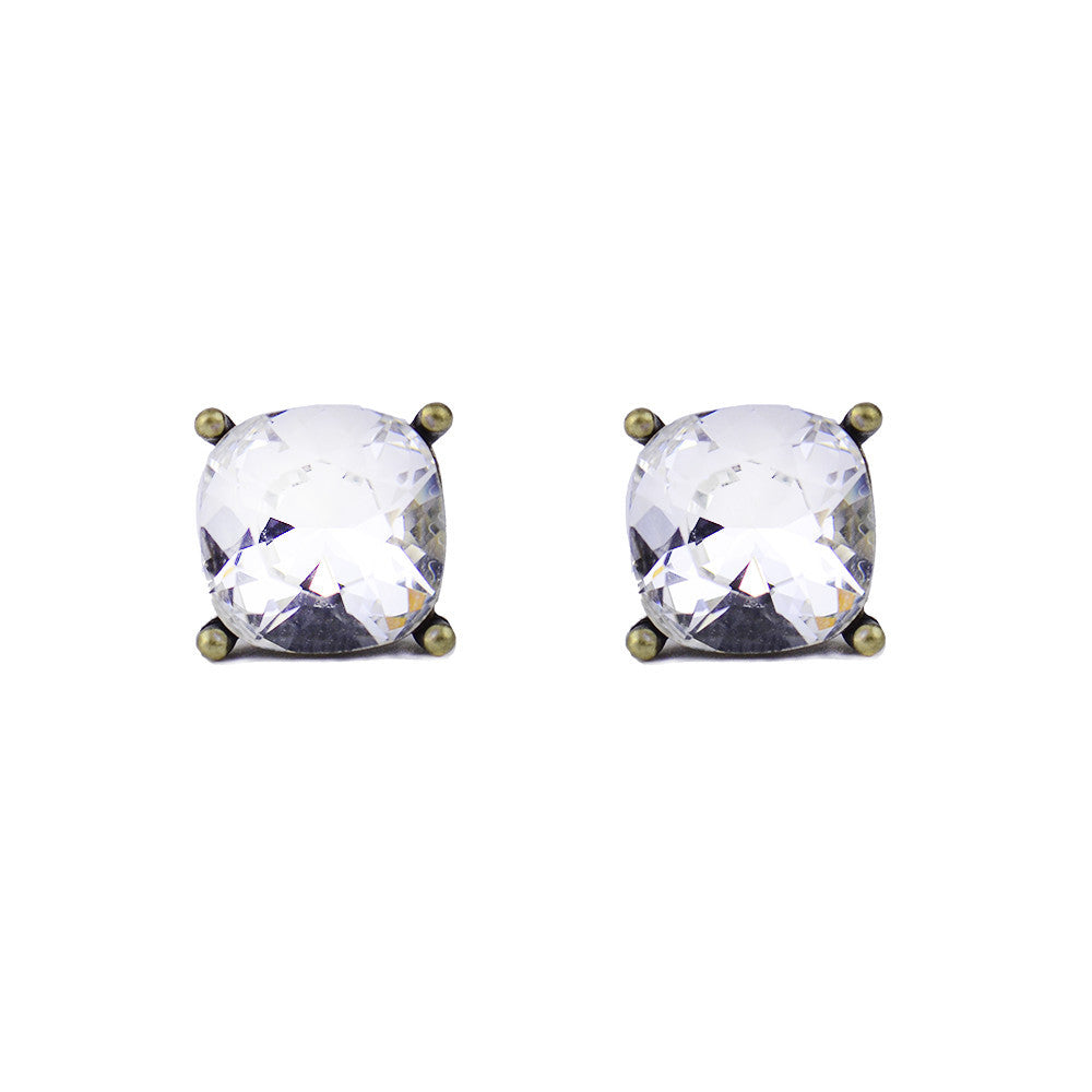 Hadley Studs Silver Shade