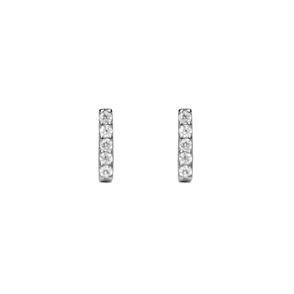 Hawthorne Studs Silver