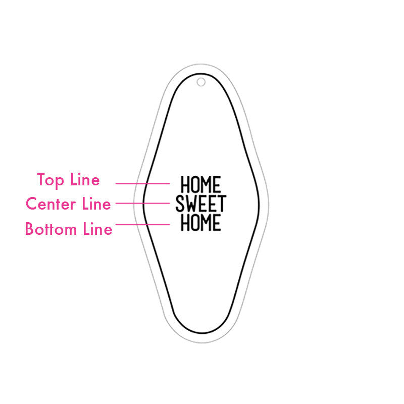 I found this at #moonandlola! - Hotel Keychain Custom Guide