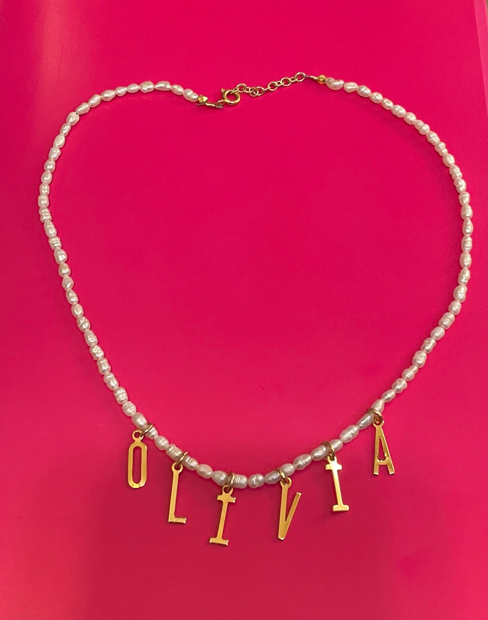 Belize Rice Pearl Necklace - Moon and Lola