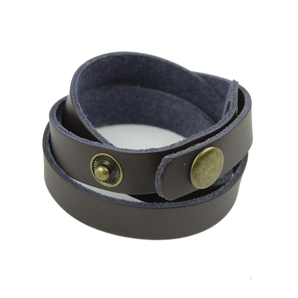 I found this at #moonandlola! - Kenly Wrap Bracelet Dark Brown