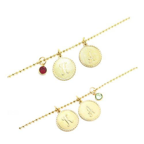 Moon and Lola - Galentine Necklace Pair