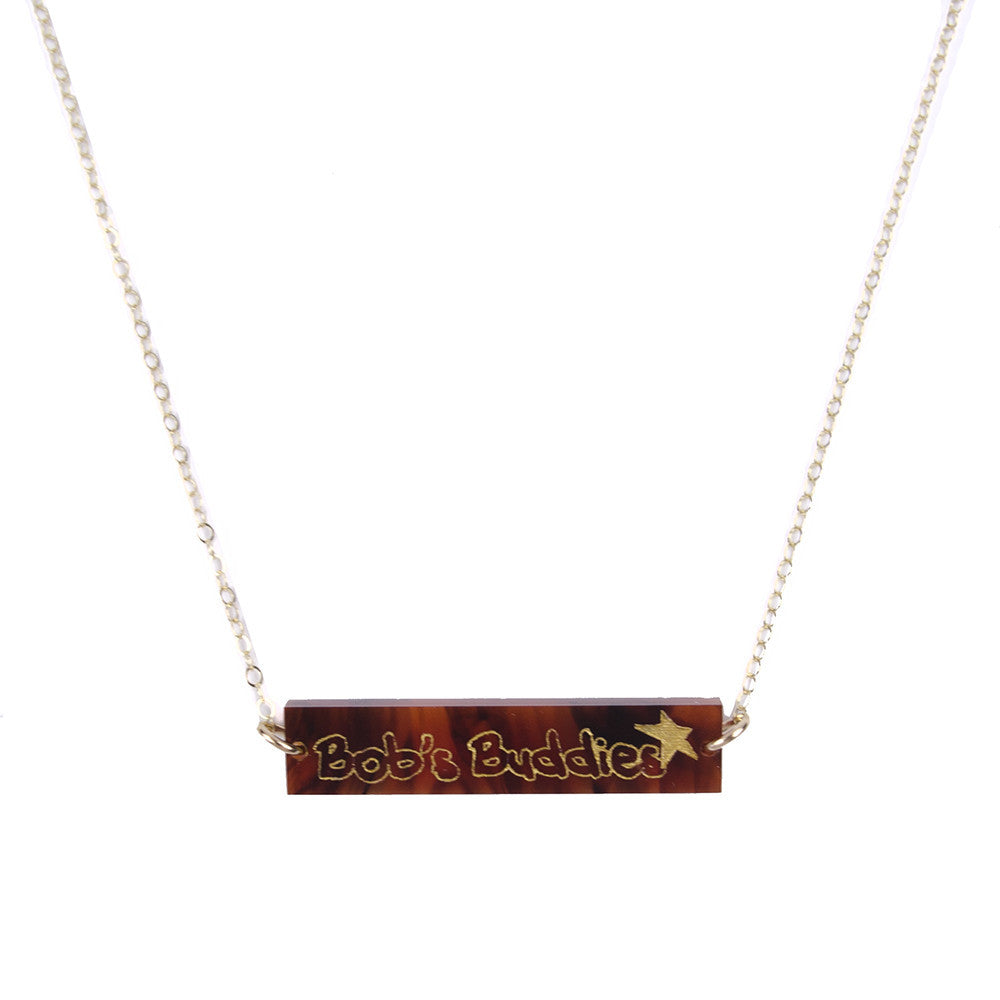 Bob's Buddies Bar Necklace