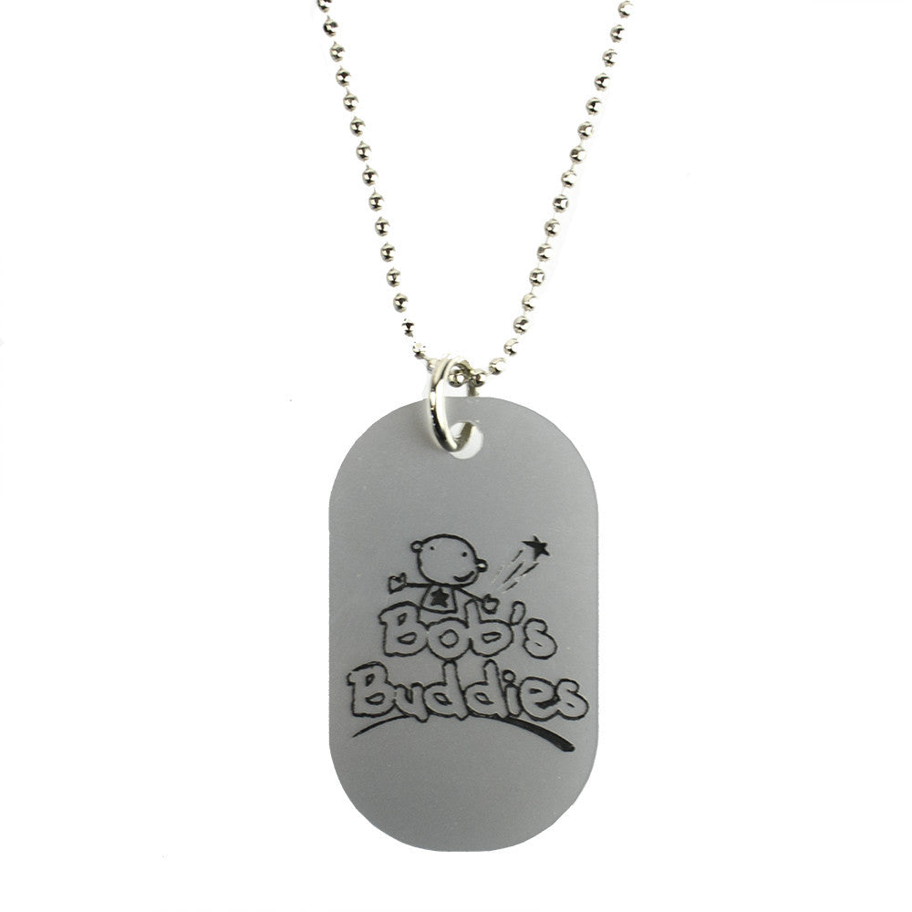 Bob's Buddies Dog Tag on Ball Chain
