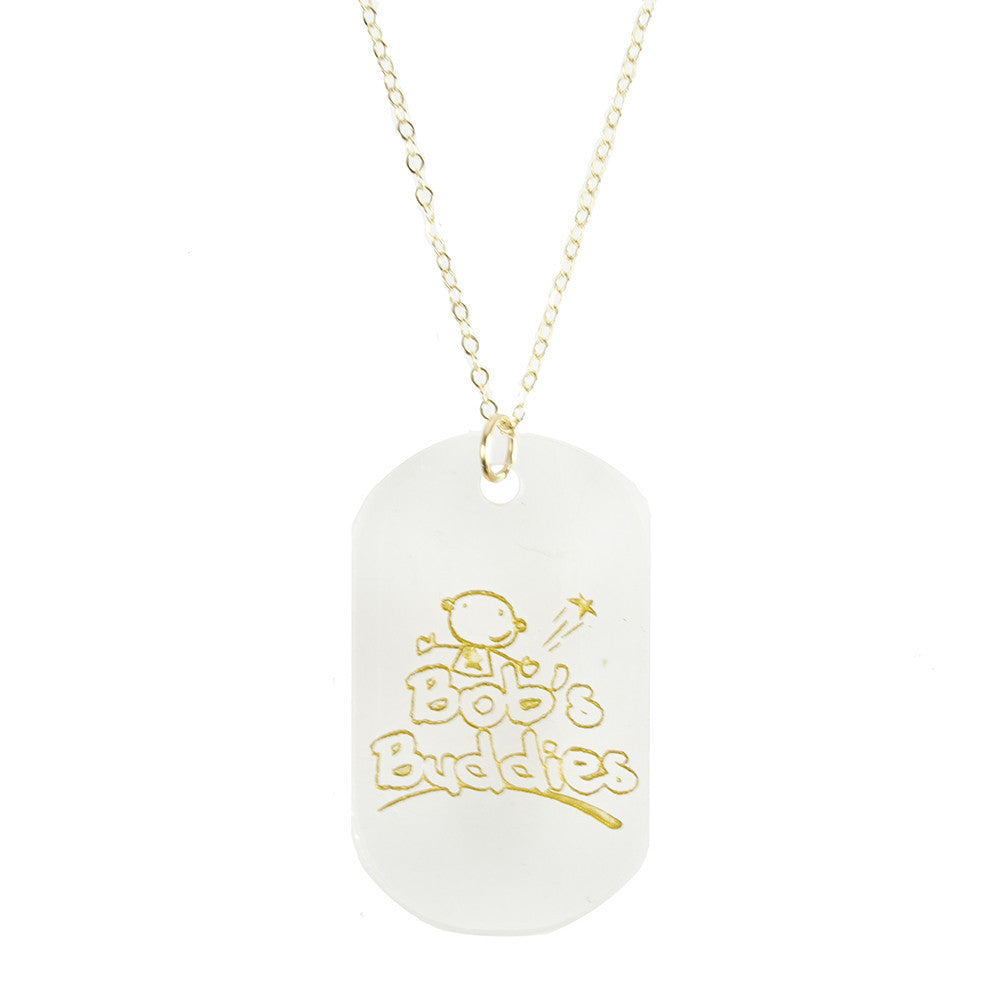 Bob's Buddies Dog Tag on Apex Chain
