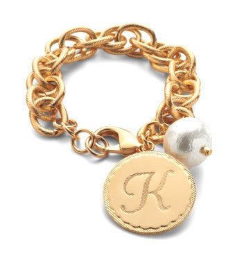 I found this at #moonandlola! - Cotton Pearl Charm on Preston Bracelet