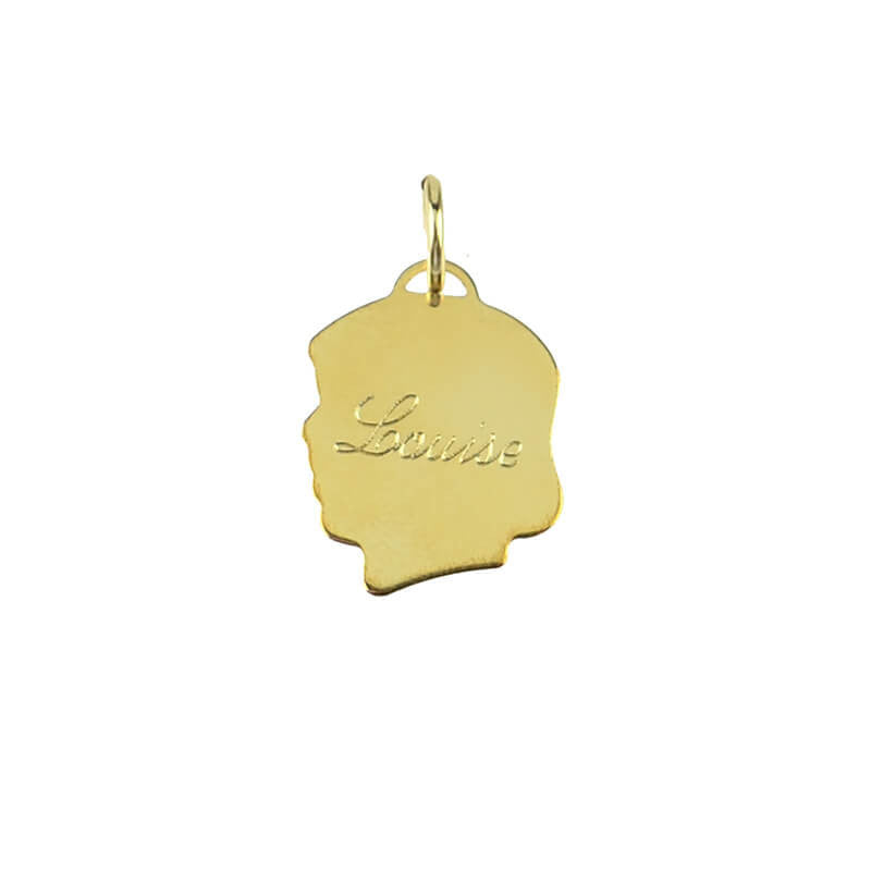 Metal Silhouette Charm