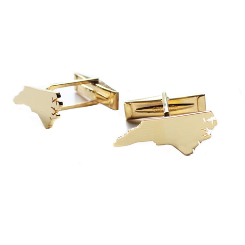 State Round Cuff Links