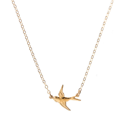 Dove 14k Necklace