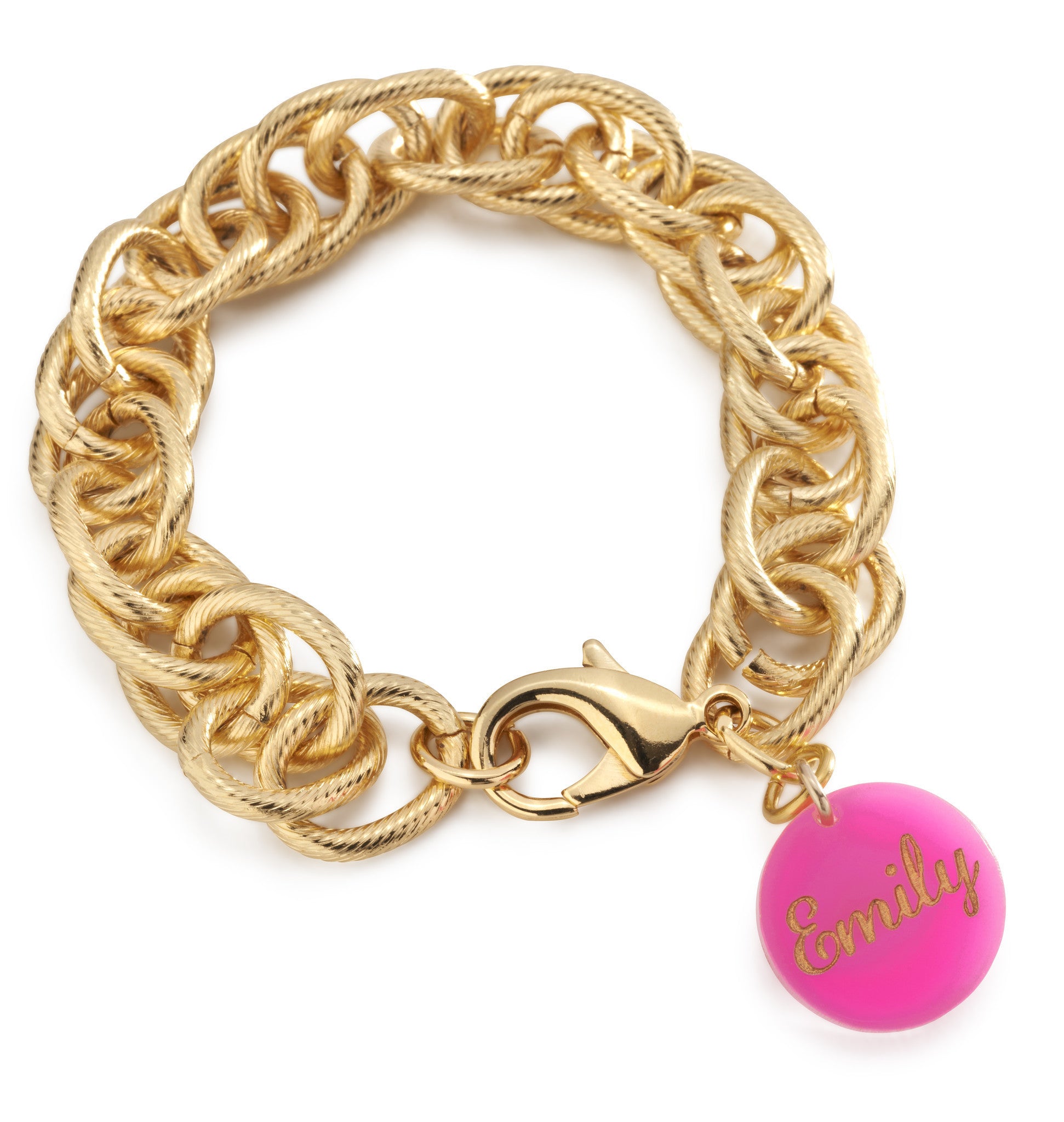 I found this at #moonandlola! - Haven Script Charm on Preston Bracelet