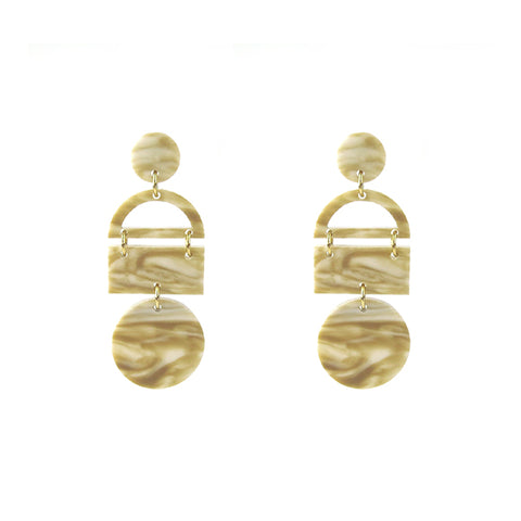 Luna Single Drop Earrings