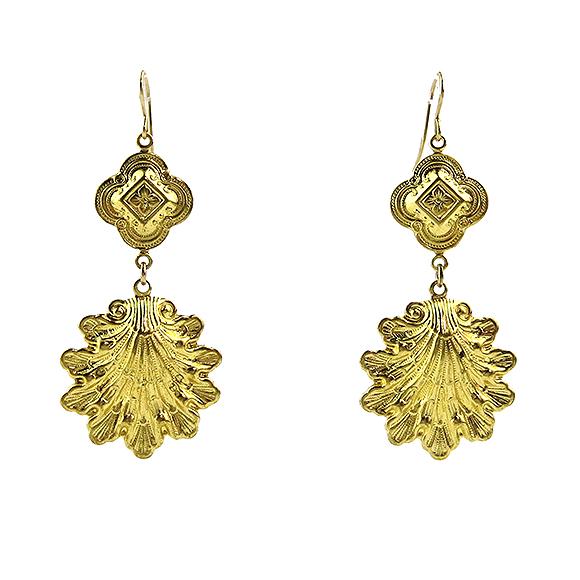 Benin Shell Earrings