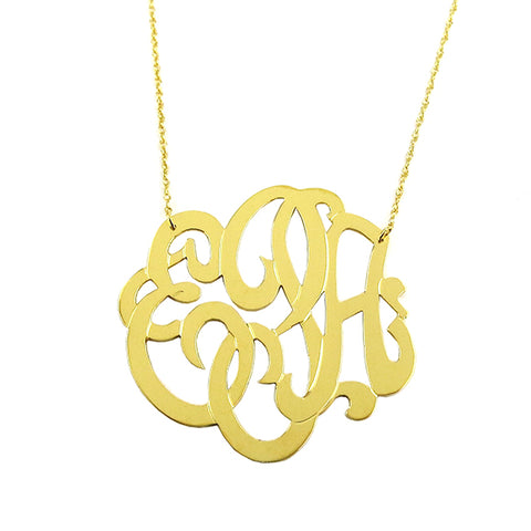 Paris Monogram Necklace