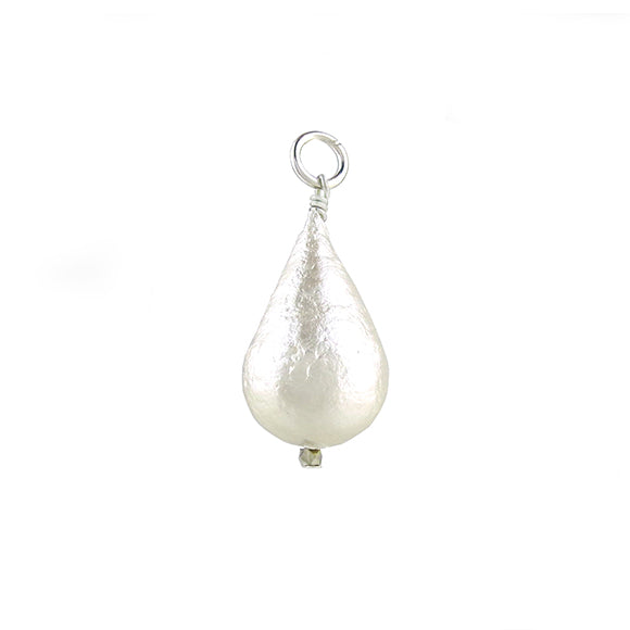 Moon and Lola - Teardrop Cotton Pearl Charm