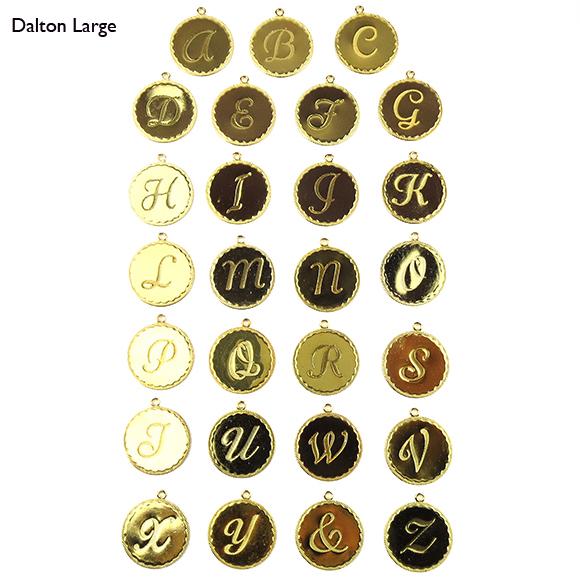 Moon and Lola - Metal Dalton Charm Large Letter Set