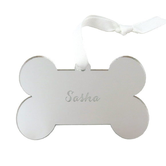 Personalized Dog Bone Ornament