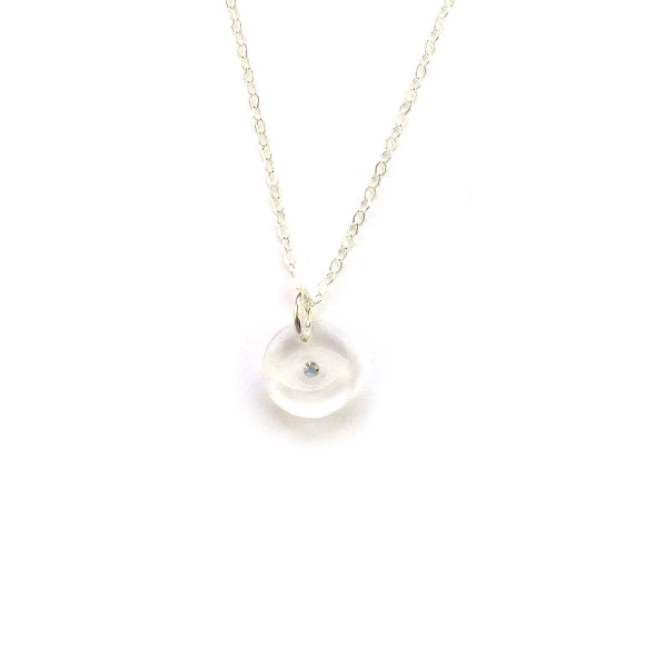 Moon and Lola - Evil Eye Necklace with Swarovski Crystal