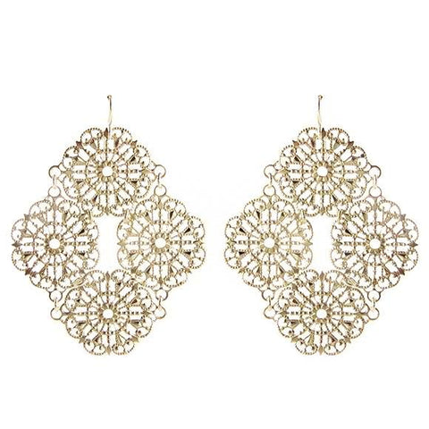 Europa Rhinestone Ball Earrings