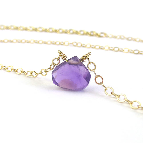 Moon and Lola - Amethyst Necklace