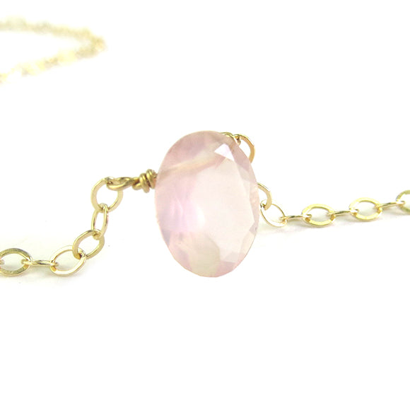 Jellybean Chalcedony Necklace