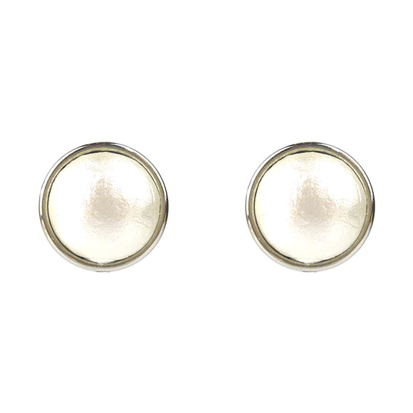 Moon and Lola - Luna Cotton Pearl Studs