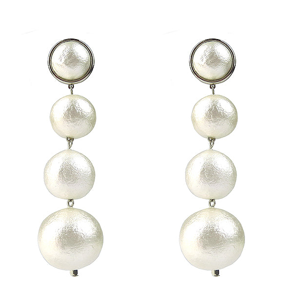 Luna Triple Drop Earrings - Moon and Lola
