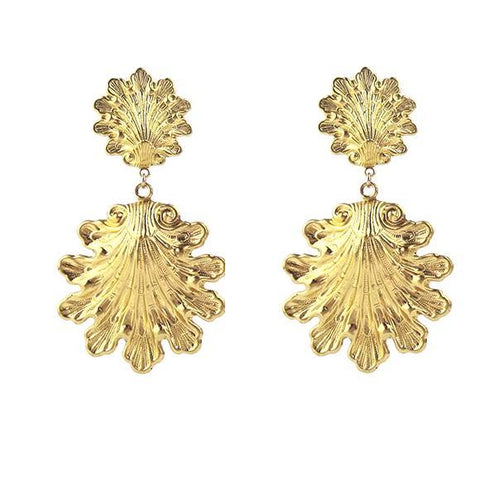 Luna Double Drop Earrings