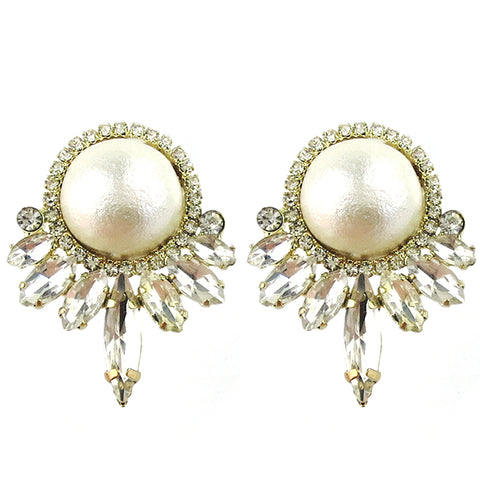 Europa Cotton Pearl Earrings