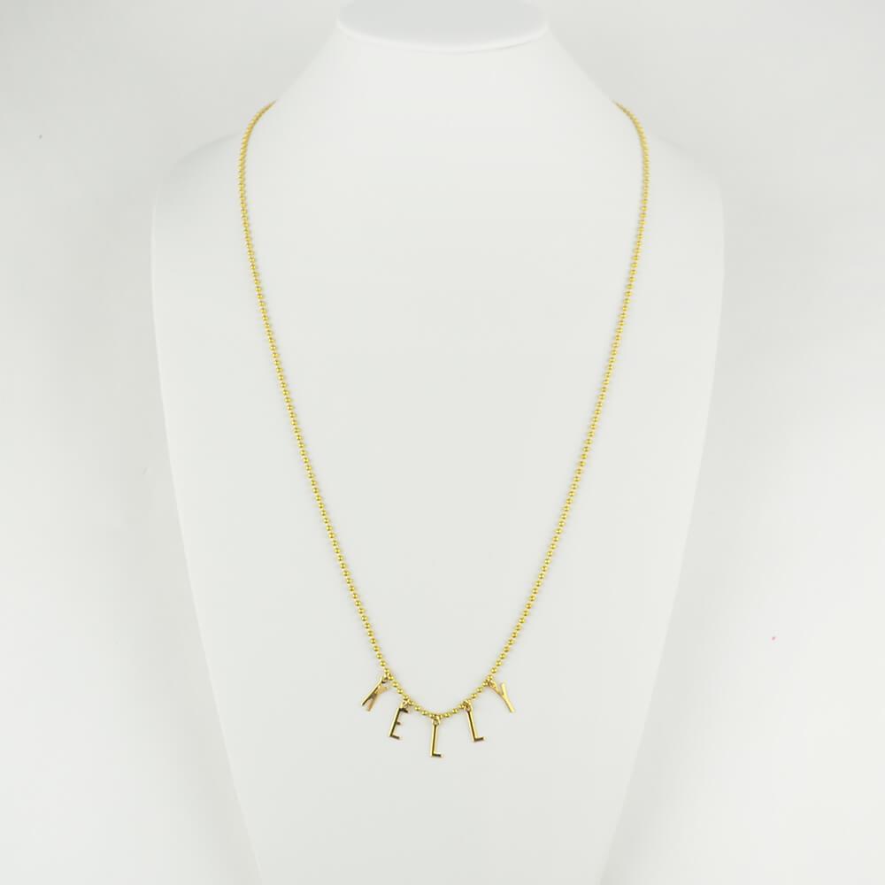 Moon and Lola - Belize Necklace on a long 30" ball chain