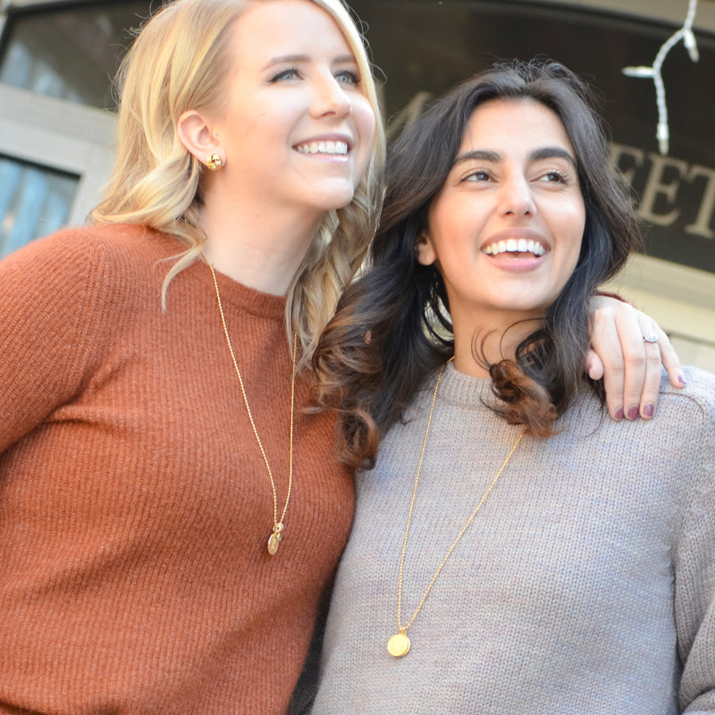 Moon and Lola - Galentine Necklace Pair