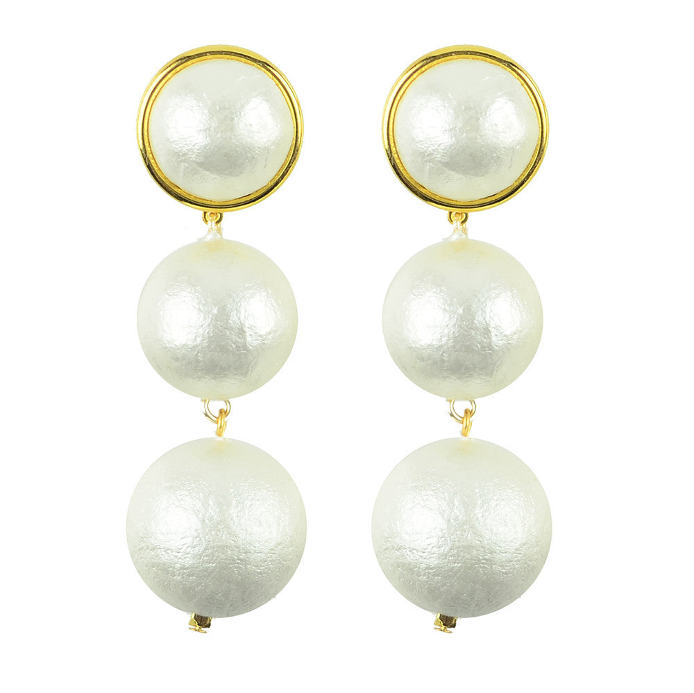 Luna Double Drop Earrings