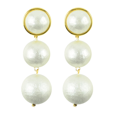 Hadley Studs Silver Shade