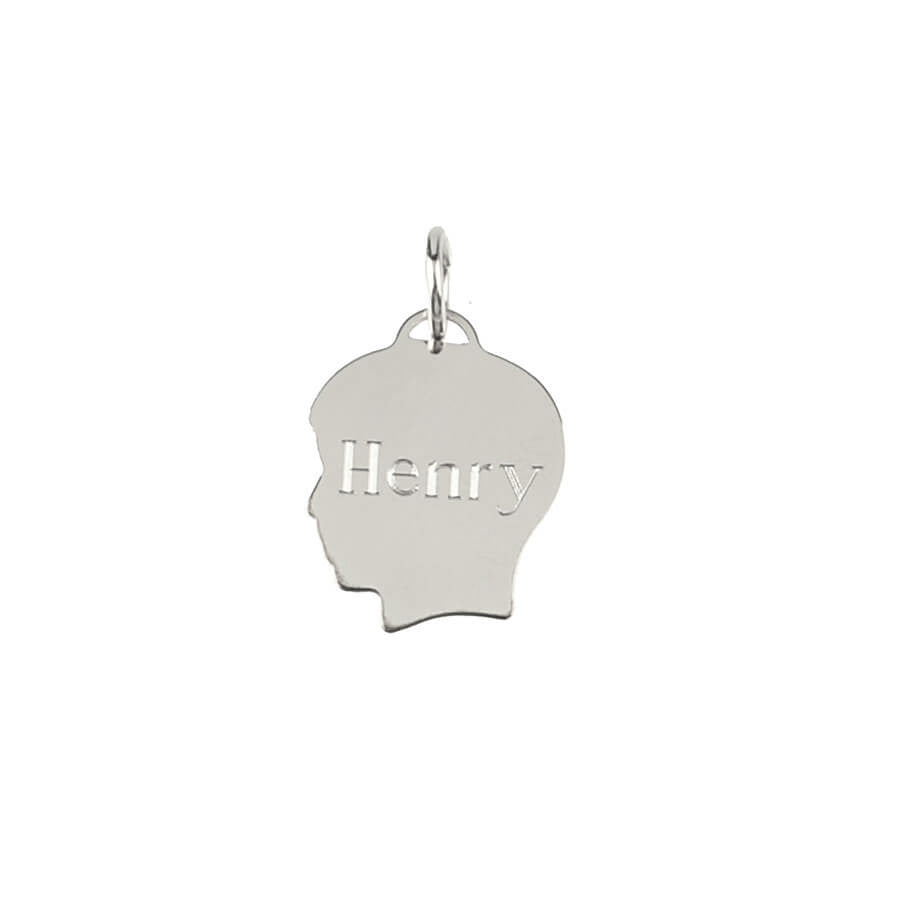 Moon and Lola - Metal Silhouette Charm
