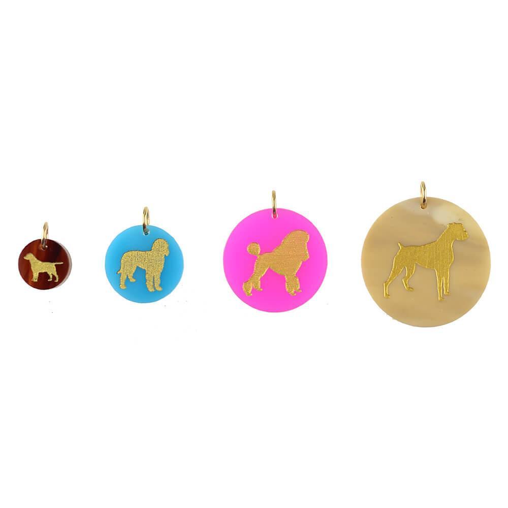 Moon and Lola - Pet Charms in four sizes