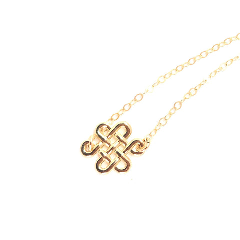 Mini Diamond Cross Necklace