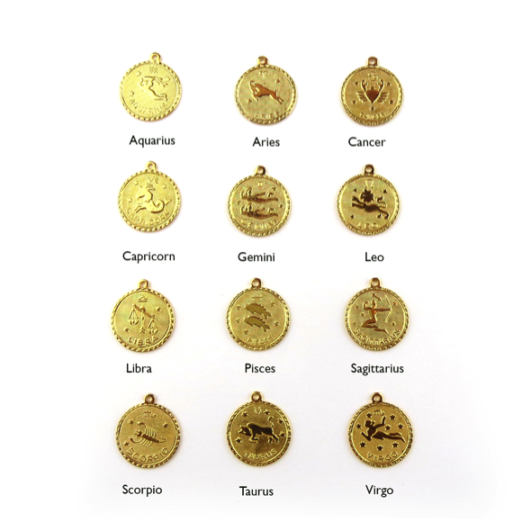 Moon and Lola - Zodiac Charms