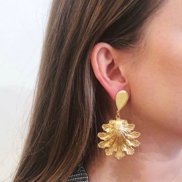 Moon and Lola - Large Vasa Earrings