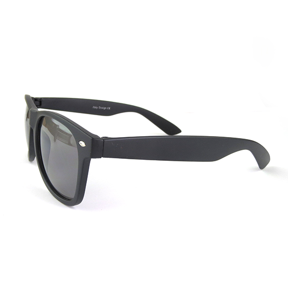 Plain Matte Ebony Sunglasses