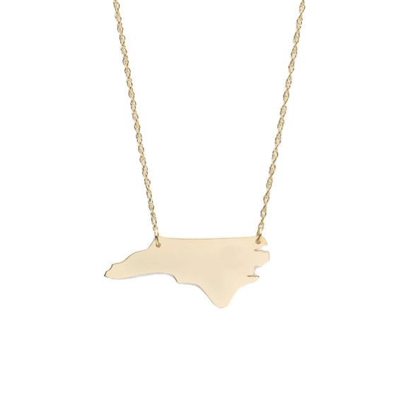 Metal State Solid Necklace