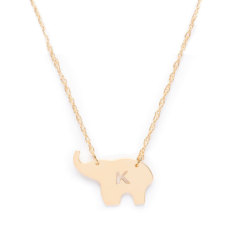 Vineyard Single Initial Necklace