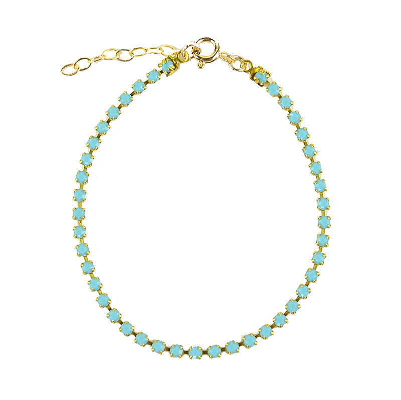 Rhinestone Chain Bracelet