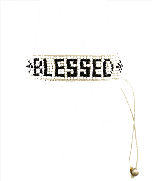 BLESSED BEADED BRACELET - Moon and Lola